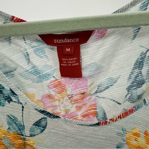 Sundance Maxi Dress Neroli Blue Floral Sundress Boho Summer Beach Size M - Picture 3 of 4